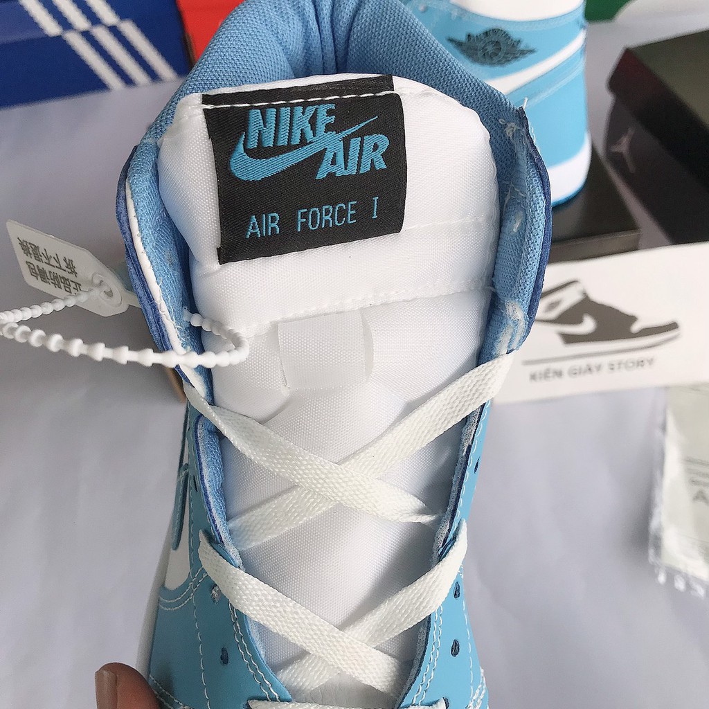 Giày jordan xanh loang, giày thể thao nữ jd xanh dương cổ cao nam nữ đủ size 36-43 hàng cao cấp | BigBuy360 - bigbuy360.vn