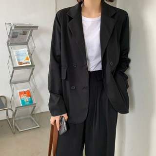 Áo blazer trơn style Hàn Quốc [có ảnh thật]