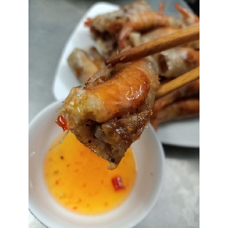 CHẢ RAM TÔM ĐẤT TẶNG NƯỚC CHẤM ĐẶC BIỆT