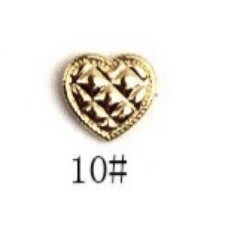 charm nail ánh đồng gắn móng tay