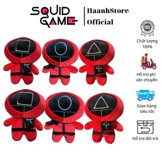 Thú Bông Lính gác phim trò chơi con mực Squid Game Size 28cm và 35cm