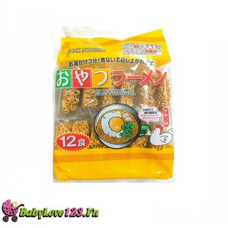 Mì gà snack noodle 12 vắt nhật bản 12/2021