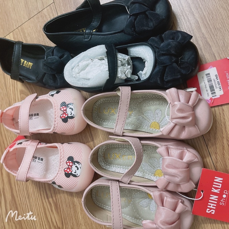 Giầy bệt cho bé gái size 21-30 giầy bệt xinh đi học đi chơi