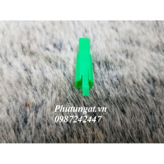 Giắc nhựa đầu Cái 1 lỗ 2.8 xanh ( 1 bịch 10 cái)