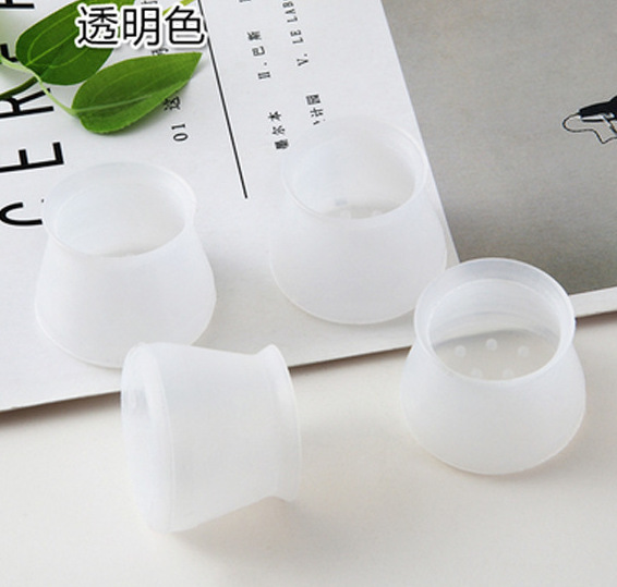 Set 4 Miếng Silicone Bọc Chân Bàn Ghế Chống Ồn