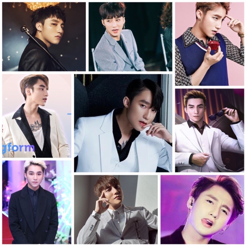 Sticker Sơn Tùng MT-P 30-60 cái ép lụa khác nhau / hình dán Sơn Tùng