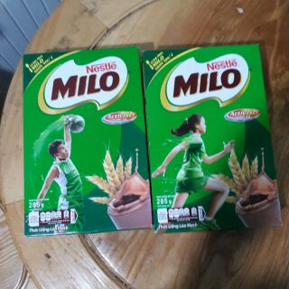 2 Hộp MILO bột cacao lúa mạch (285g/hộp)