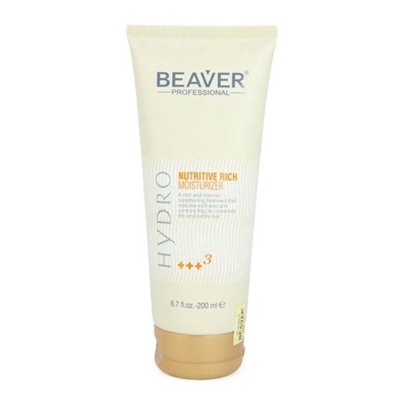 Dầu xả khô siêu dưỡng tóc Beaver Hydro Nutritive Rich Moisturizer +++3 200ml