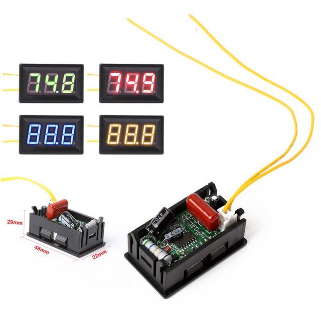 Đồng hồ đo Volt AC 30-500V - Đồng hồ đo điện áp 110V 220V