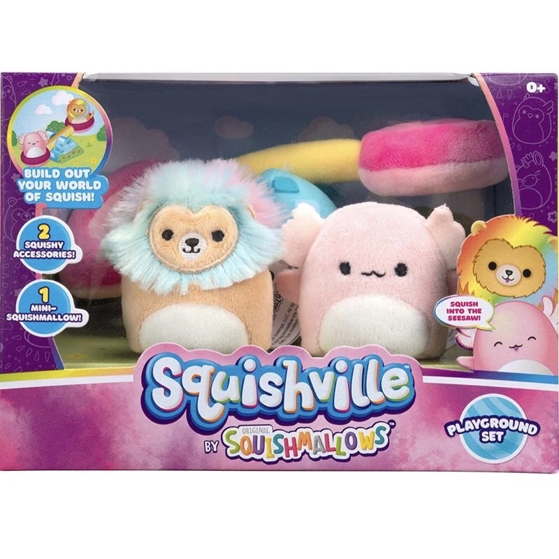 Đồ chơi Squishville chủ đề ngôi nhà 3 tầng