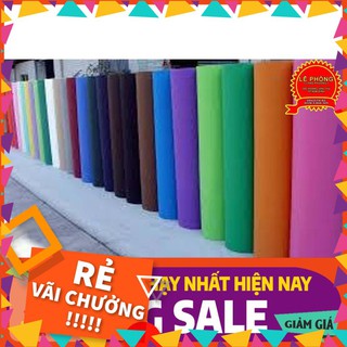 [BÁN CHẠY]  [ Mầm Non ] VẢI DẠ NỈ khổ 90*90 cm ( Inb shop để chọn màu )