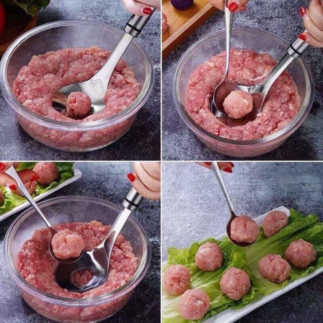 Thìa làm chả viên