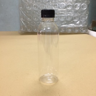 10 Chai pet nắp đen 350ml