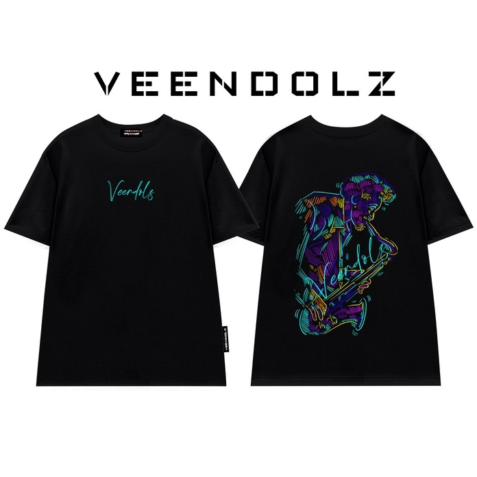 Áo thun Veendolz Saxophone Motifs VZ002