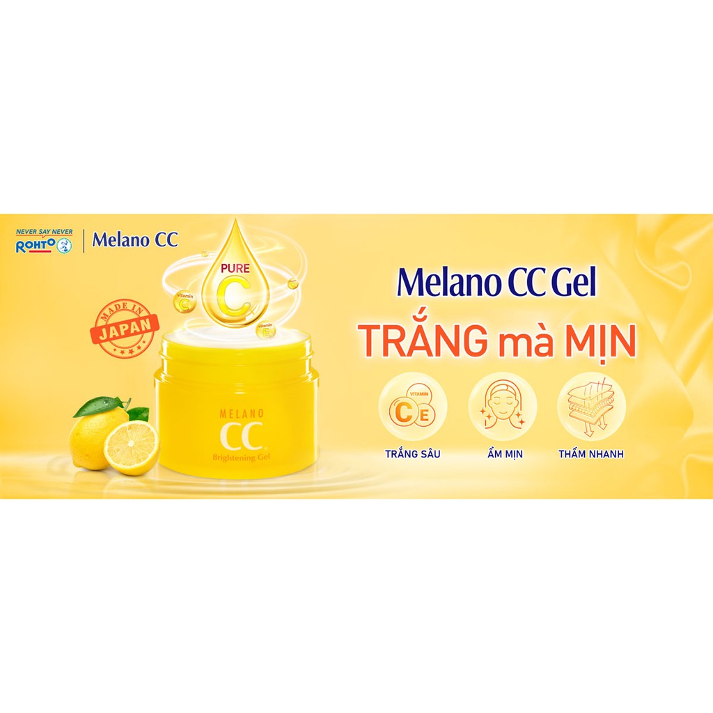 Gel Dưỡng Melano CC Sáng Da, Mờ Thâm Sạm & Đốm Nâu 100g