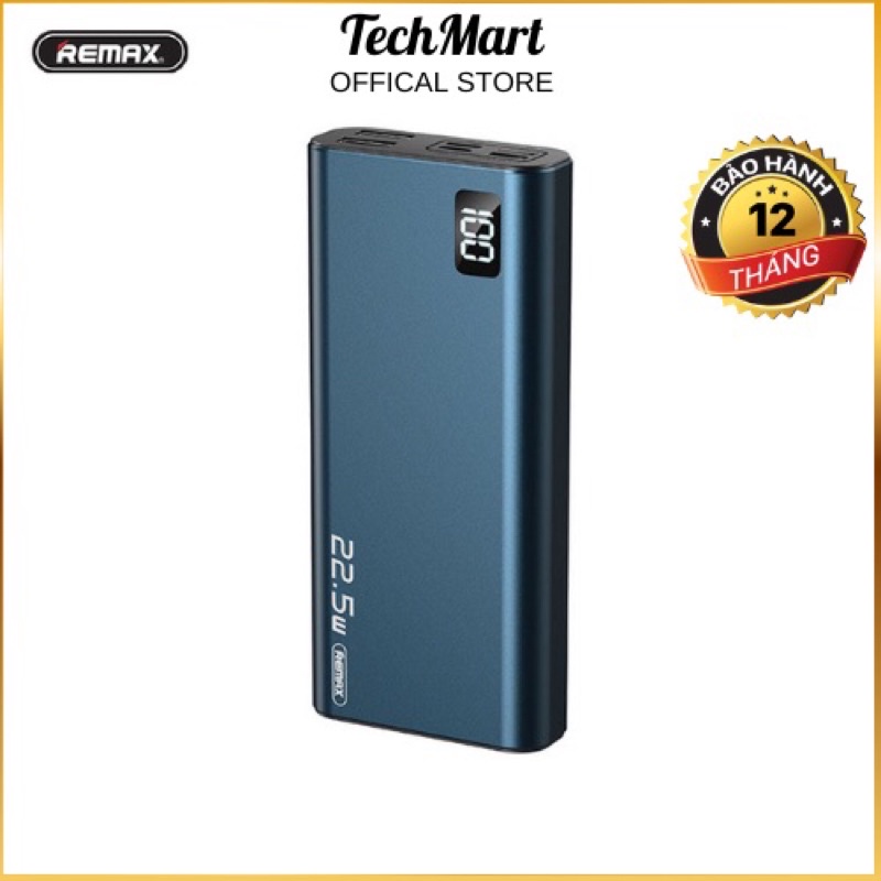Sạc dự phòng 22.5W 15000mAh Remax RPP17 - Chính hãng, Bảo hành 12 tháng