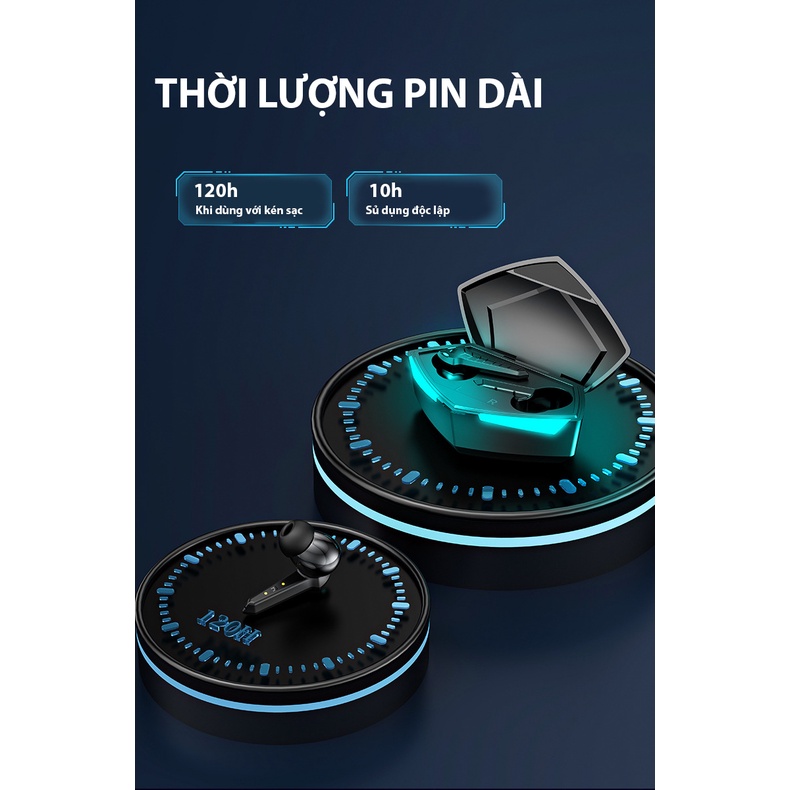Tai nghe gaming P36 âm thanh HIFI,pin siêu trâu,tích hợp gaming mode giảm độ trễ khi chơi game