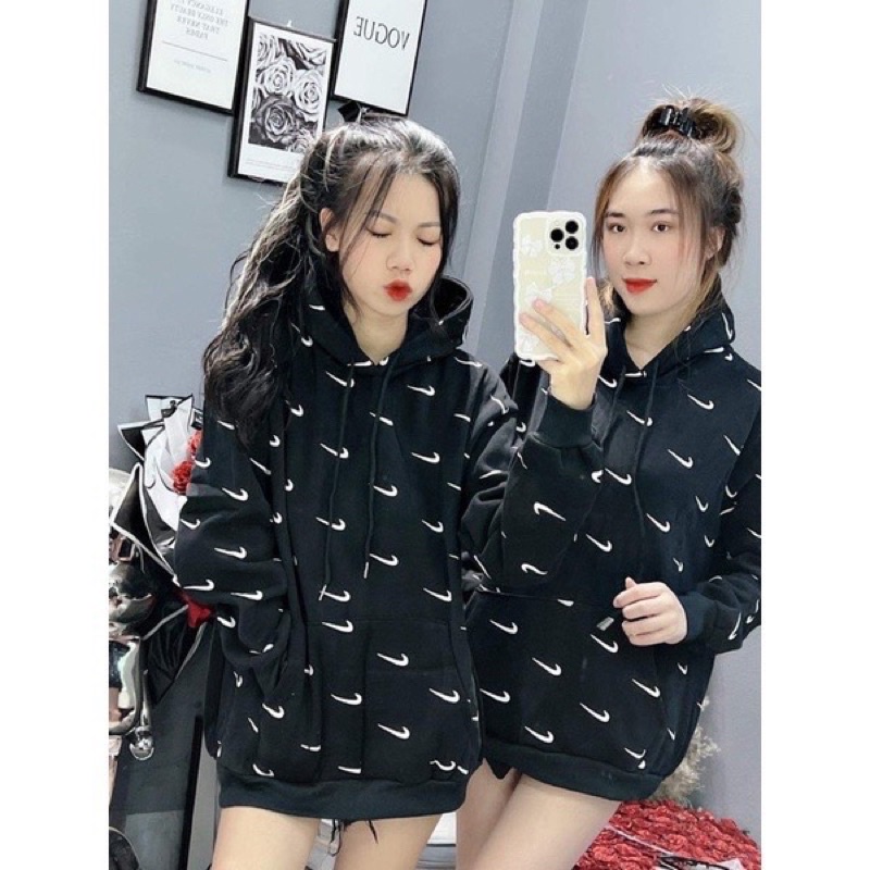 Áo Hoodie Nỉ Bông Tai Thỏ Ba.len Basic Nam Nữ Form Rộng Thu Đông Kiểu Dáng Hàn Quốc