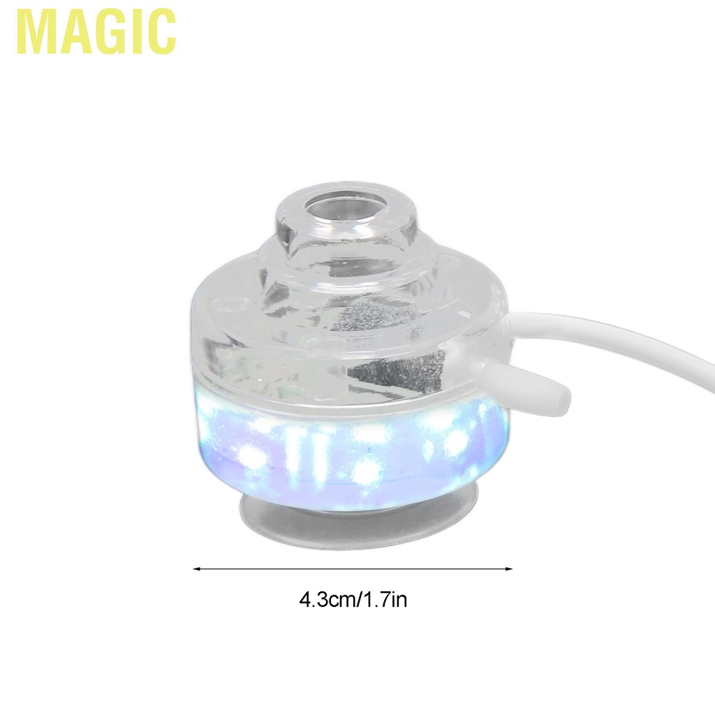Đèn led mini nhiều màu sắc chống thấm nước trang trí bể cá