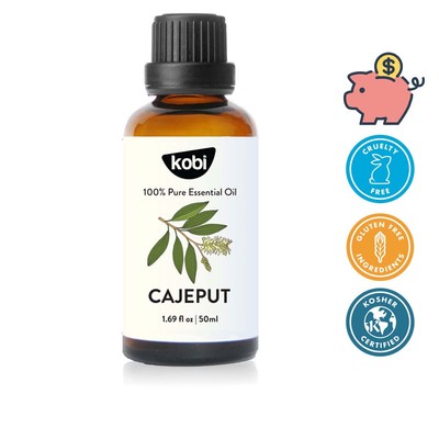 Tinh dầu Tràm Gió Kobi Cajeput 50ml thơm phòng sạch thoáng hỗ trợ xua côn trùng dùng khuếch tán