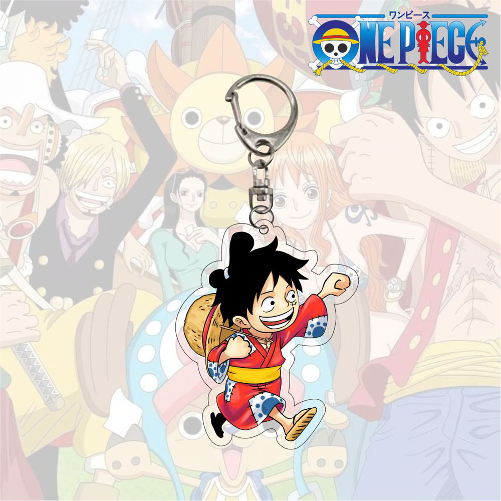 Móc Khóa Hình Nhân Vật Phim hoạt Hình One Piece Độc Đáo