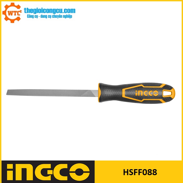 Dũa sắt dẹp cầm tay Ingco HSFF088