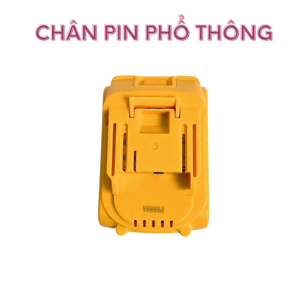 Pin máy khoan,siết bulong pin,máy mài pin HUKAN 15cell mẫu mới 2023 chân pin phổ thông dung lượng 4.8Ah