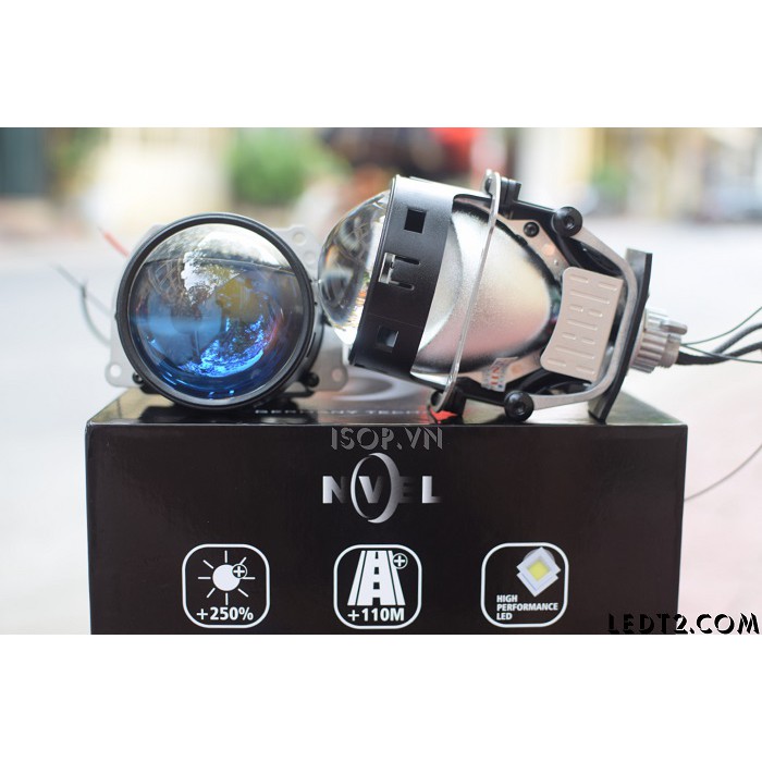 [LEDT2 ISOP] Đèn Bi - LED Nvel Titan Silver [Bảo hành 2 năm] [Số lượng: 1 cái]