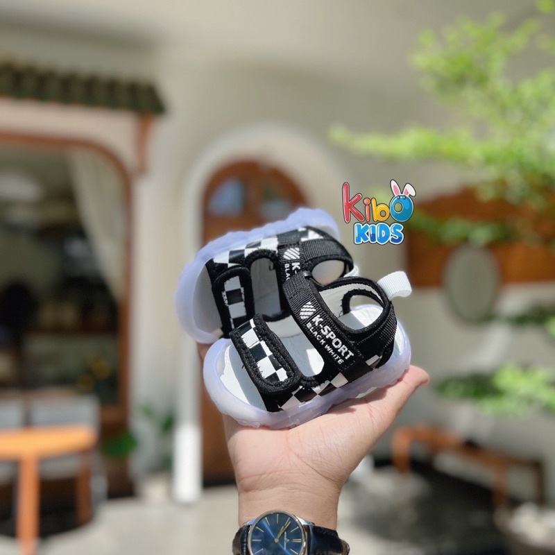￼Sandal bé trai - Giày cho bé siêu nhẹ từ 0-3 tuổi SA465