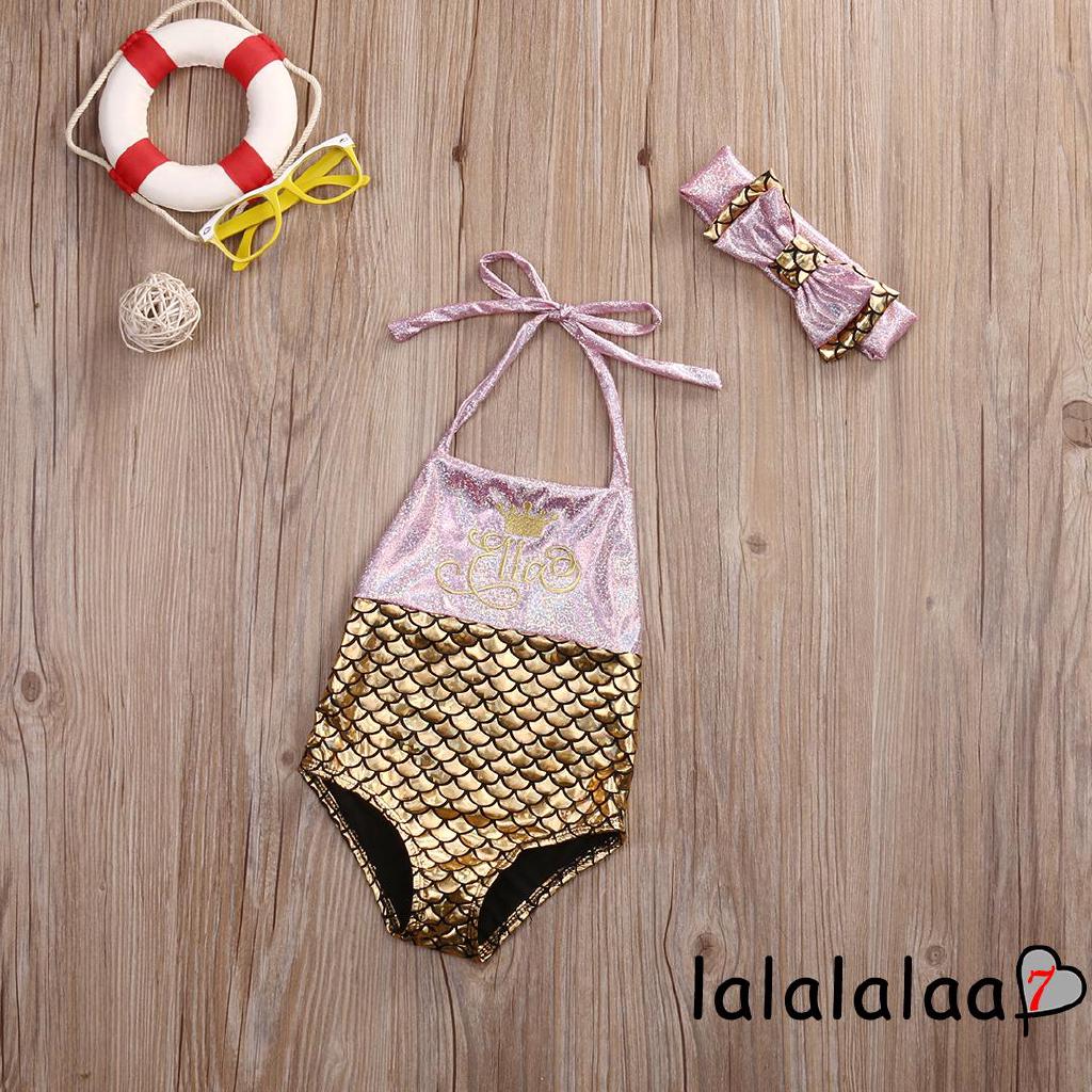 Đồ bơi Bikini phong cách nàng tiên cá cho bé gái
