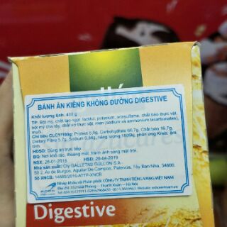Bánh ăn kiêng Gullon DietNature Digestive