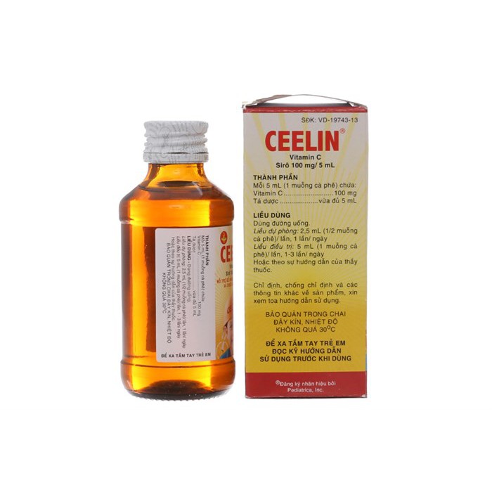 CEELIN SIRO - BỔ SUNG VITAMIN C CHO TRẺ