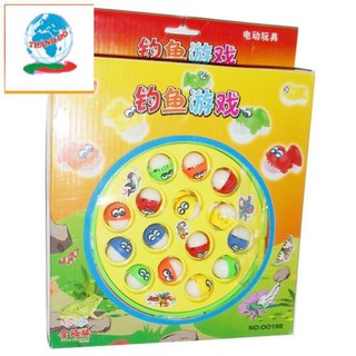 Đồ chơi câu cá bằng nhựa chạy pin có nhạc