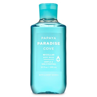 Gel tắm cao cấp Bath & Body Works Papaya Paradise Cove Micellar Body Wash 295ml (Mỹ)