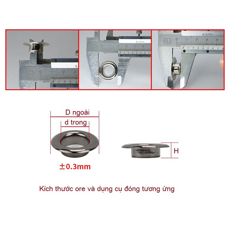 DỤNG CỤ CẦM TAY ĐÓNG ORE (MẮT CÁO)