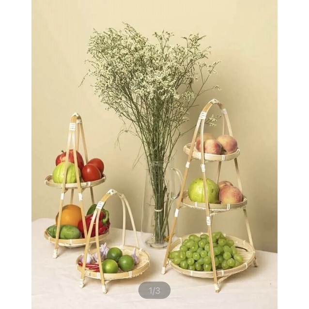 Kệ mẹt 3 tầng decor