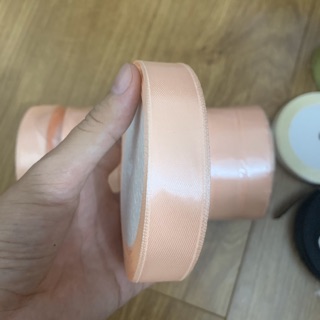 Dây ruy băng lụa bảng 2cm