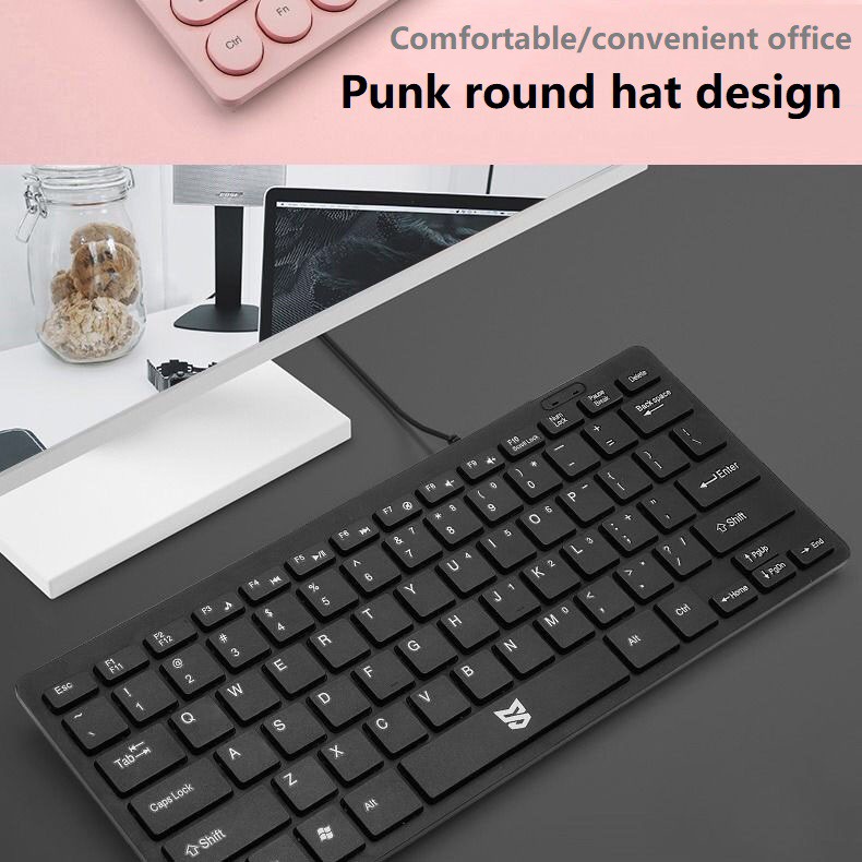 Bàn Phím / Set Bàn Phím Và Chuột Mini Siêu Mỏng Có Dây Usb Thông Dụng Cho Văn Phòng / Nhà Ở Có Bán Lẻ