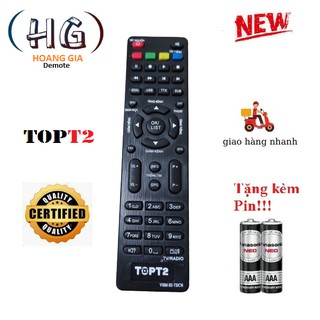 REMOTE ĐIỀU KHIỂN ĐẦU THU TOPT2