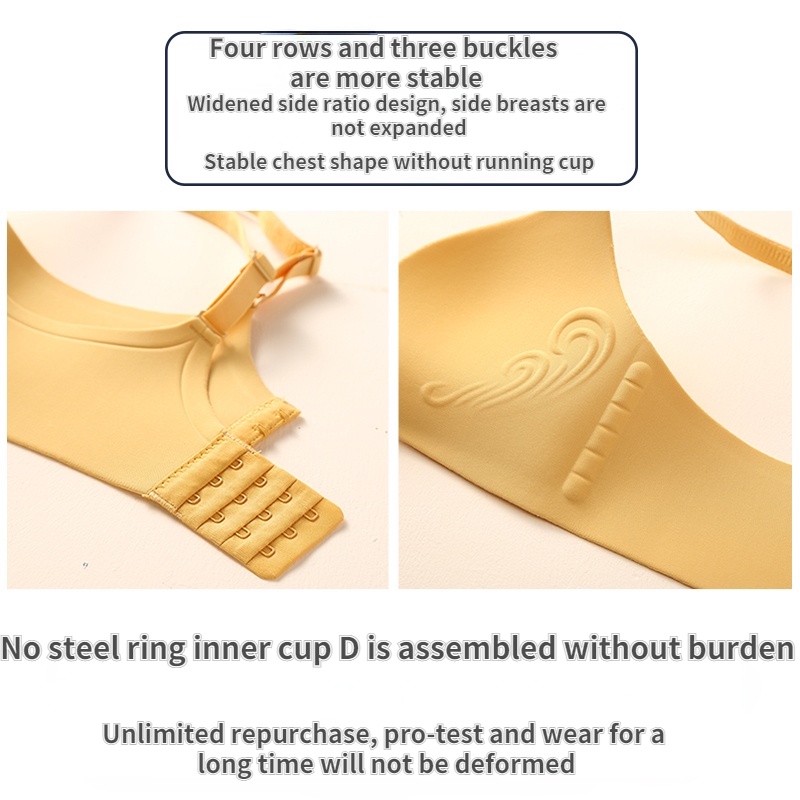 Áo Ngực Không Gọng Không Đường May Thoải Mái Và Thoáng Khí Cho Nữ