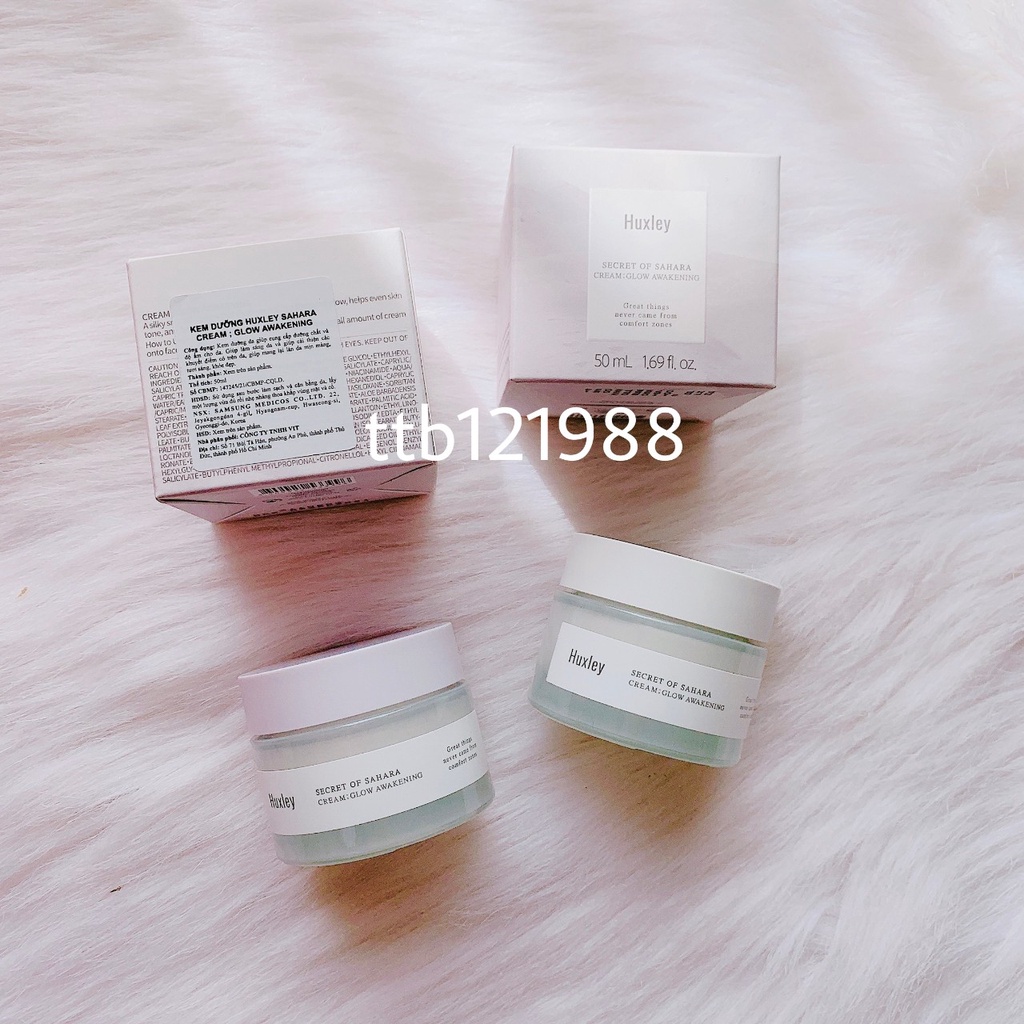 Serum Huxley 30ml - Kem Mặt Huxley 50ml Đủ Dòng