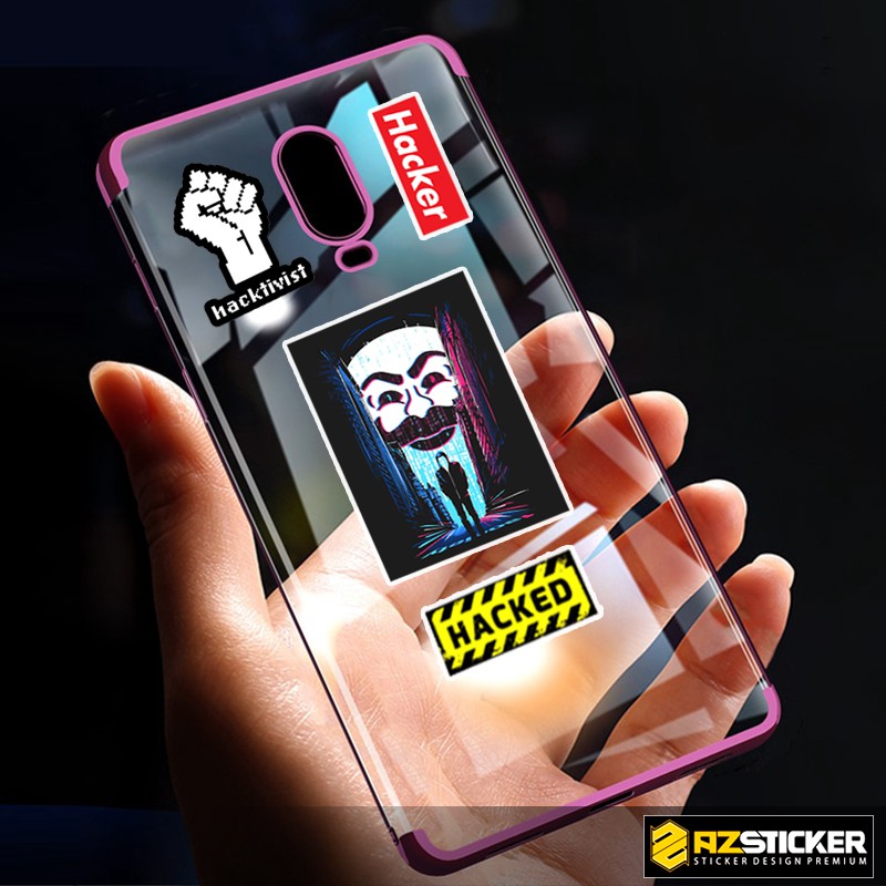 [ Xưởng Bán Sỉ Sticker ] Set 50 Sticker Dán Mũ Bảo Hiểm Bán Sỉ Từ 10 Bộ Chủ Đề Hacker