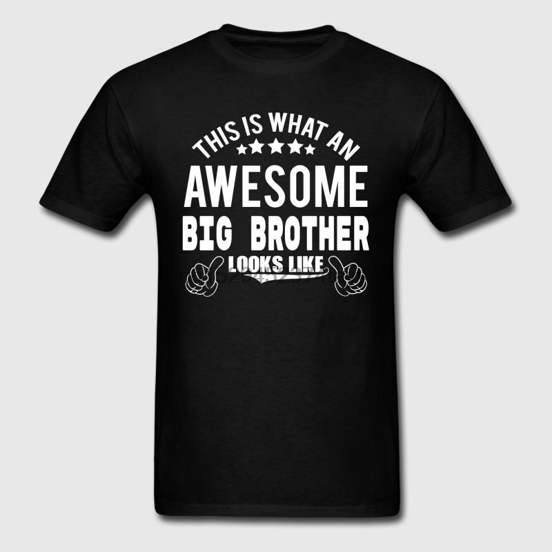 Áo nam ĐÂY LÀ GÌ MỘT TUYỆT VỜI BIG BROTHER LOOKS NHƯ thời trang cho áo thun cổ chữ O cotton Tee