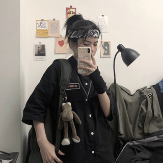 [SẴN] Áo sơ mi form rộng Ulzzang ASM23