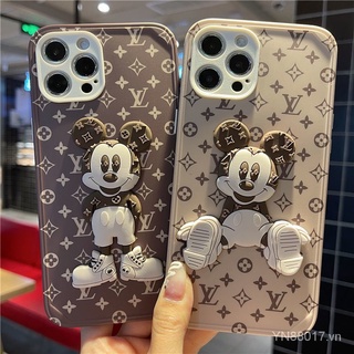 Ốp điện thoại mềm thêu hình louis vuitton! cho iphone 12 11 pro max 6 6s 7 8 plus xr x xs max se