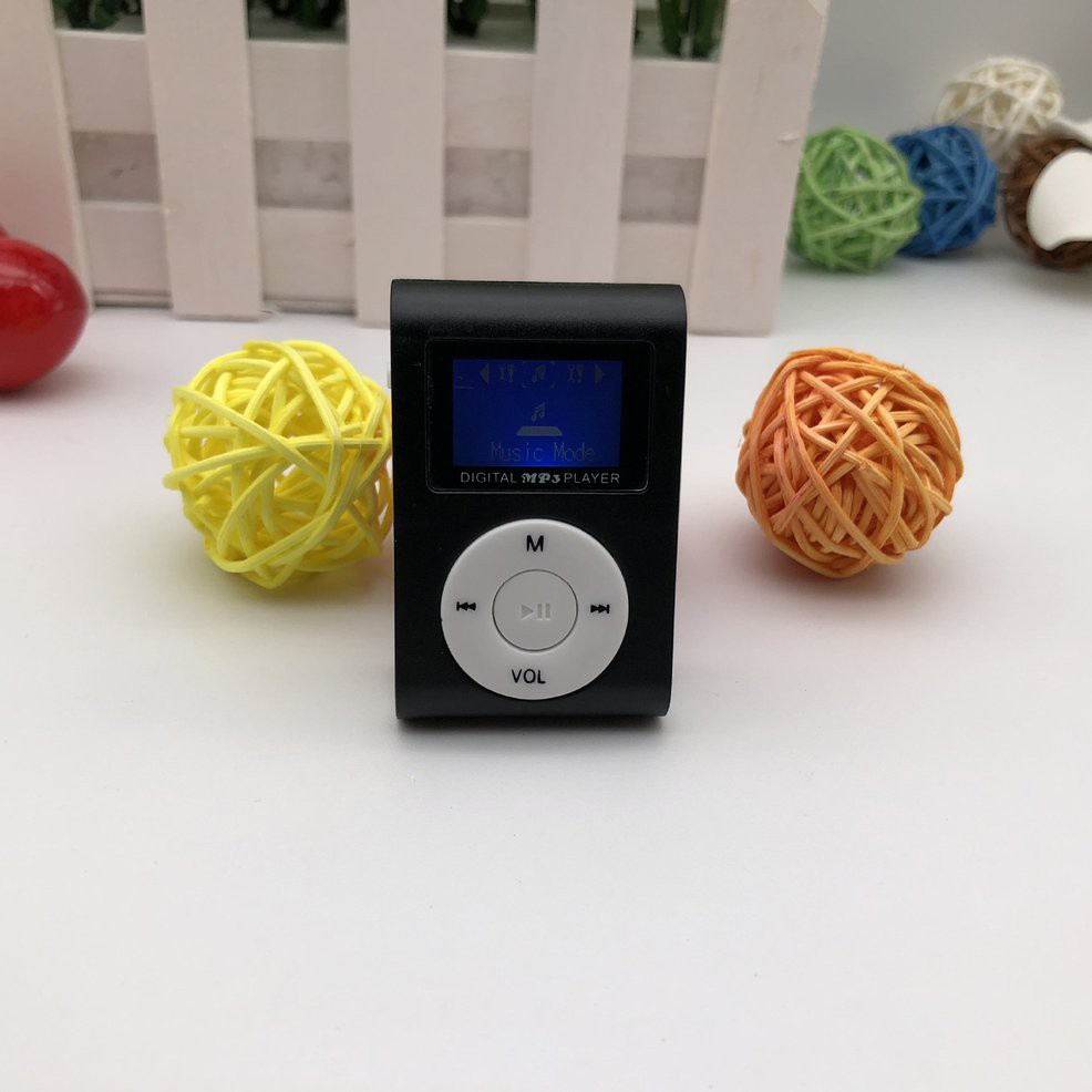 Máy Nghe Nhạc Mp3 Mini Màn Hình Lcd Kích Thước Nhỏ Gọn