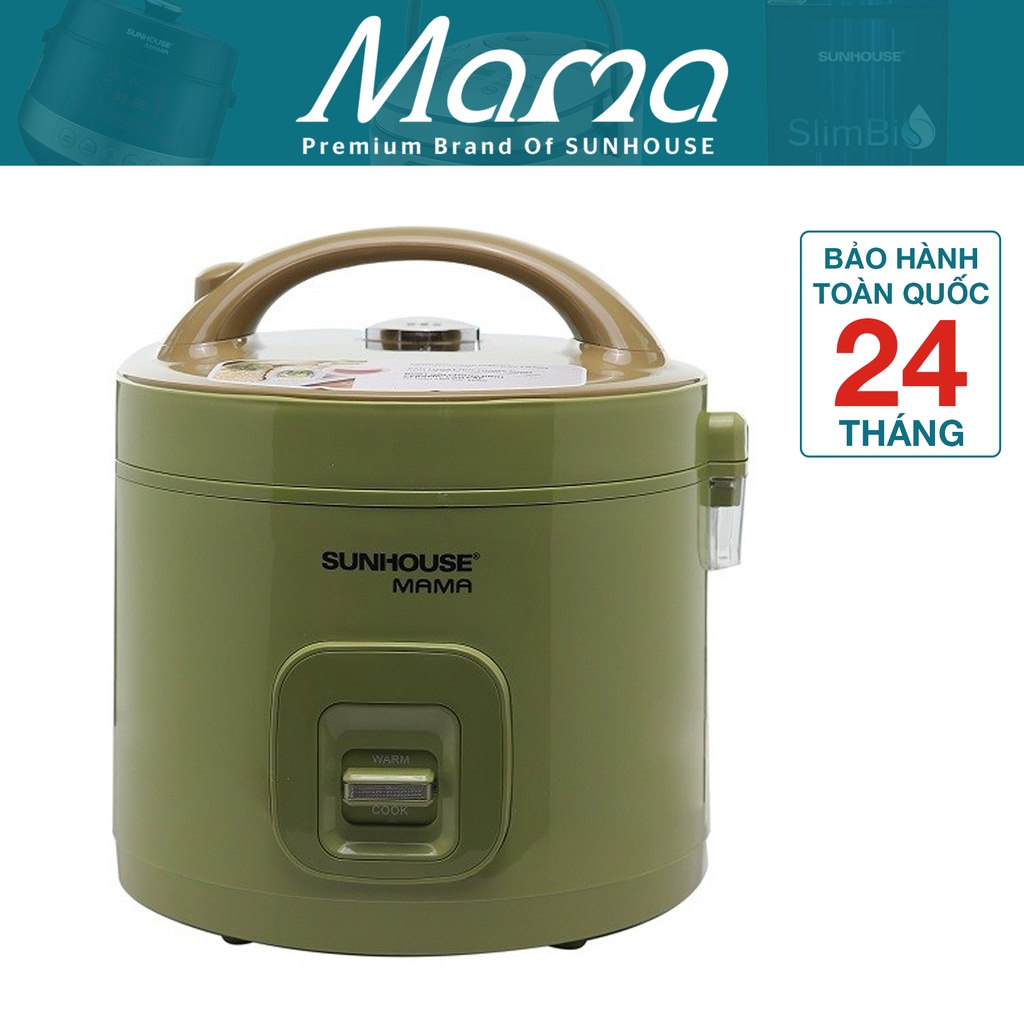Nồi cơm điện 1.8L SUNHOUSE MAMA SHD8665G