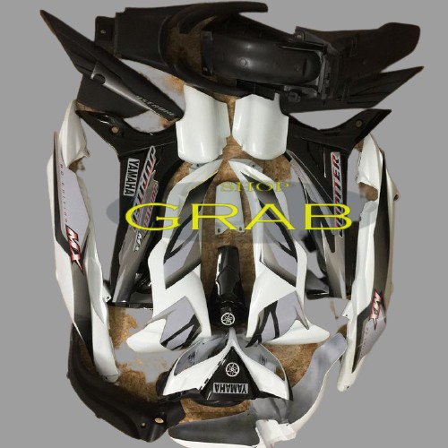 Bộ dàn áo xe JUPITER MX Màu Trắng  Loại pha đèn MẮT CÁO- nhựa nguyên sinh cao cấp