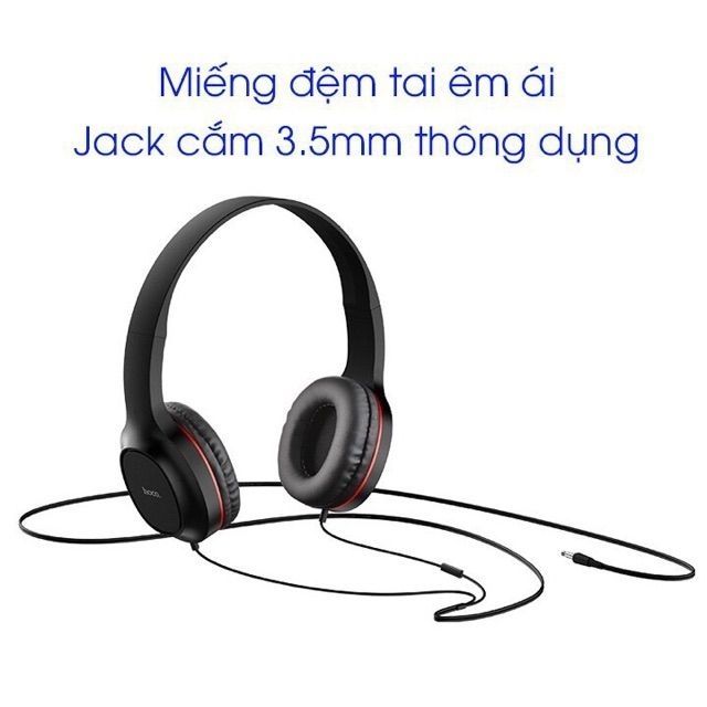 Bộ Tai Nghe Chụp Và Tai Nghe Dây HOCO W24