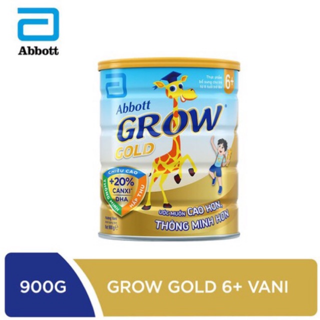 Sữa Abbott Grow Gold 6+.   900g